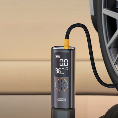 Go Des GD-B638 LED Işıklı Araç Hava Kompresörü ve Powerbank 12V - 7