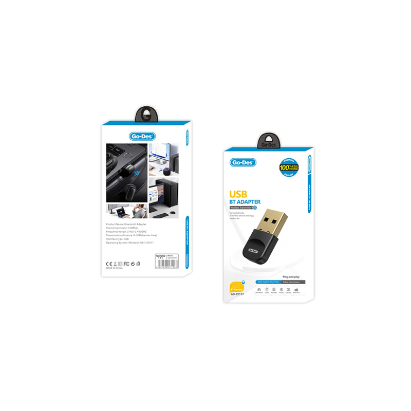 Go Des GD-BT117 USB Bluetooth Adaptör - 4