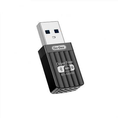 Go Des GD-BT118 Dual Band WiFi - Bluetooth USB Adapter - 1