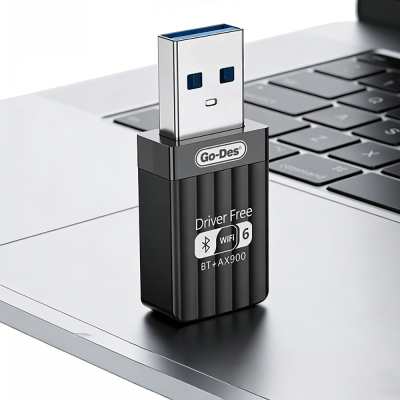 Go Des GD-BT118 Dual Band WiFi - Bluetooth USB Adapter - 6