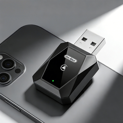 Go Des GD-BT212 Android Auto Supported CarPlay USB Bluetooth Wireless Transmitter Adapter - 6