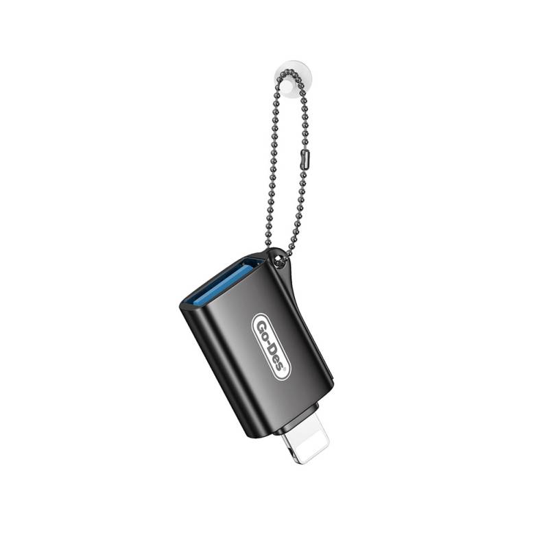 Go-Des GD-CT066 USB-A to Lightning OTG Adapter - 1