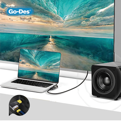 Go-Des GD-CT081 HDTV HDMI Adaptör 8K HD 2.1 Versiyon Görüntü Aktarım Cihazı - 3