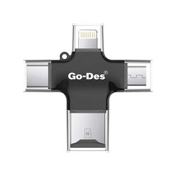 Go Des GD-DK101 Memory Card Reader - 4