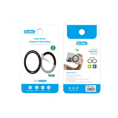 Go Des GD-G026 Halo Series Double Metal M-safe Ring - 5