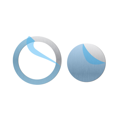 Go Des GD-G027 2-in-1 Metal M-safe Ring - 4