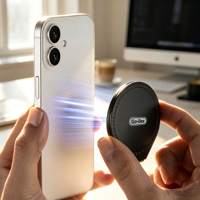 Go Des GD-G066 Makyaj Aynalı Magnetik Telefon Standı - 7