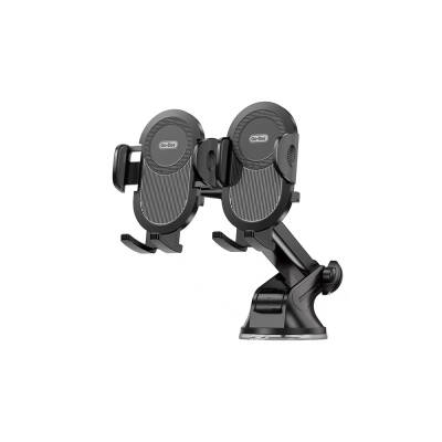 Go Des GD-HD207 Dual Use Suction Cup Design Double Car Phone Holder - 1
