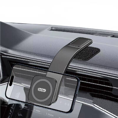 Go Des GD-HD208 Magnetic Magsafe Compatible Bendable Curved and Flat Floor Car Phone Holder - 3