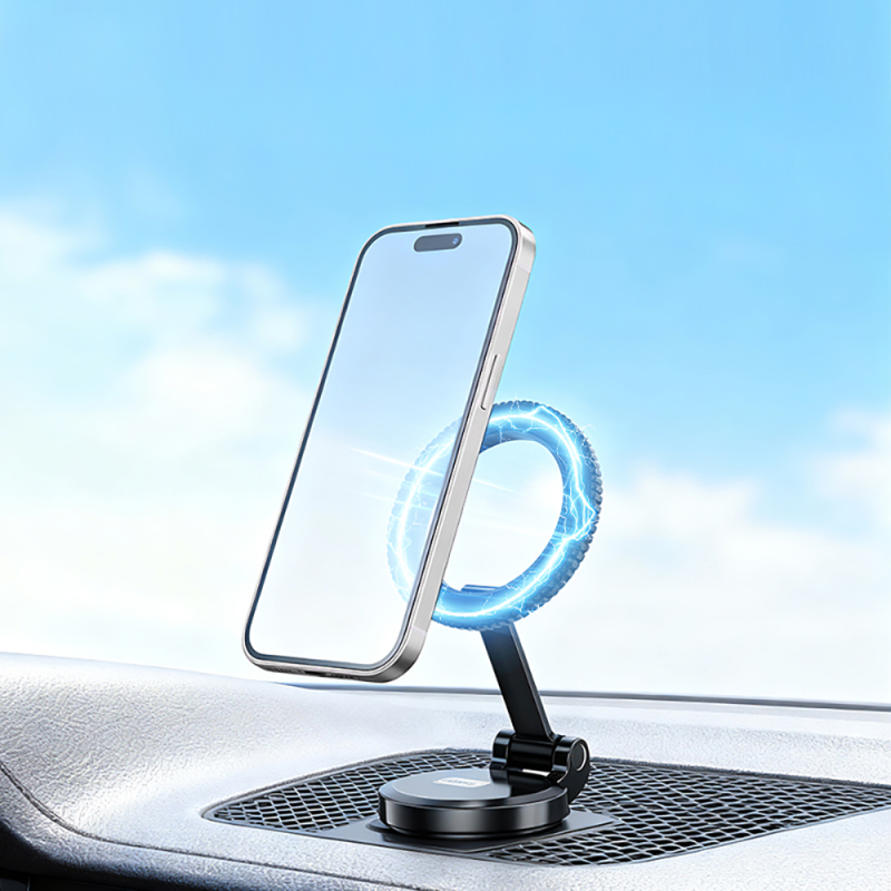 Go Des GD-HD242 360 Degree Rotating Flat Floor Car Phone Holder - 4