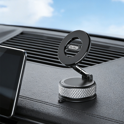 Go Des GD-HD243 360 Degree Rotating Magnetic Phone Holder with Vacuum Suction - 2
