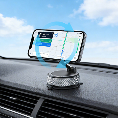 Go Des GD-HD243 360 Derece Dönebilen Vakum Özellikli Magnetik Telefon Tutucu - 4