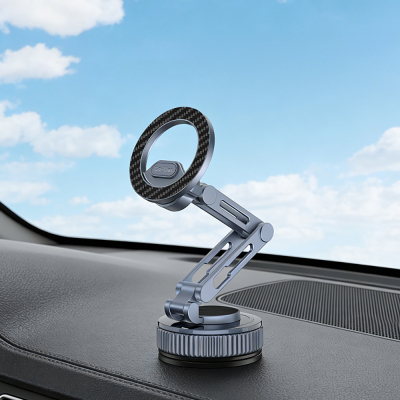 Go Des GD-HD246 Vakumlu Tasarım 360 Derece Dönebilen Magnetik Araç İçi Telefon Tutucu - 4