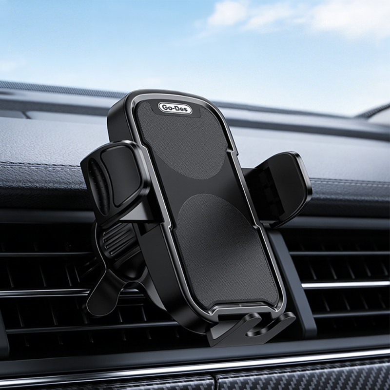 Go Des GD-HD265 360° Dönebilen Yarı Otomatik Araç Telefon Tutucu - 2