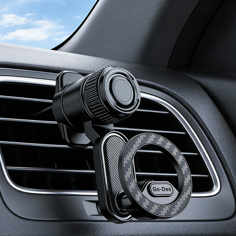 Go Des GD-HD272 Air Vent Design Magnetic Car Phone Holder - 5