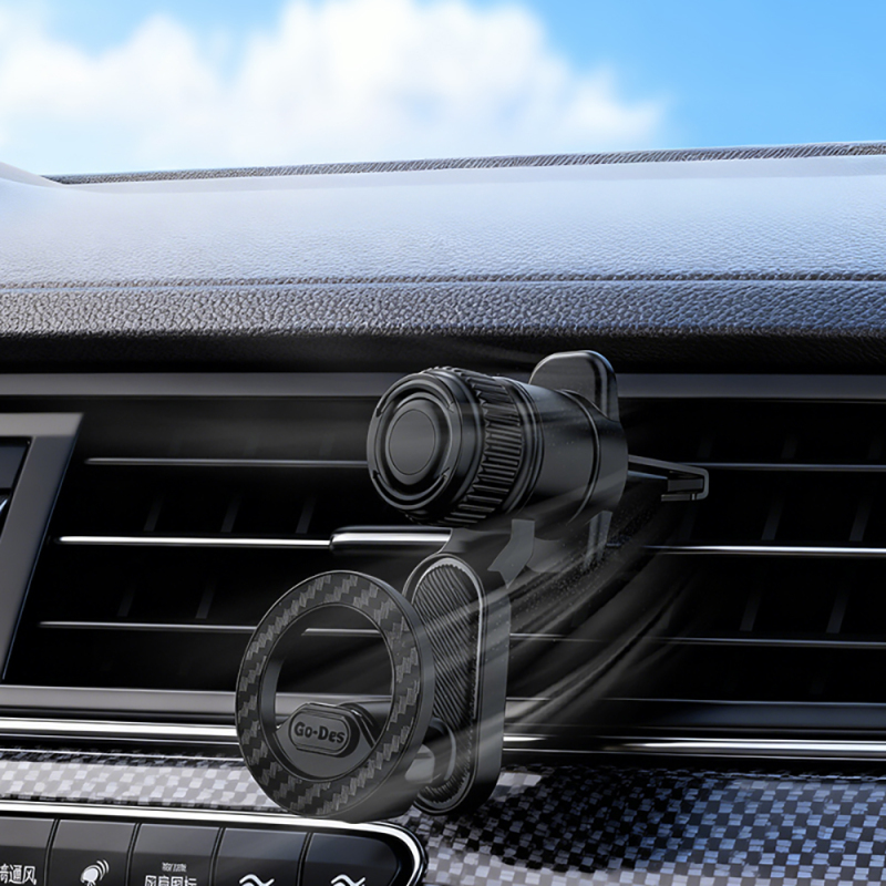 Go Des GD-HD272 Air Vent Design Magnetic Car Phone Holder - 6