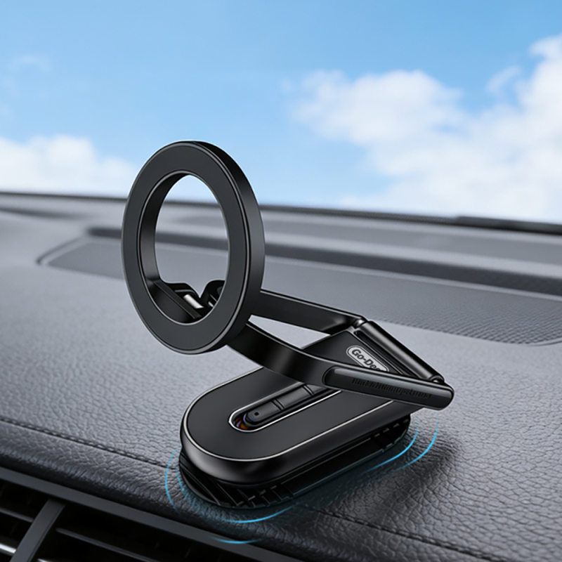 Go Des GD-HD273 Foldable Magnetic Flat Surface Car Phone Holder - 6