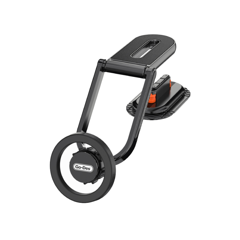 Go Des GD-HD275 Magnetic M-safe Compatible 360 ​​Degree Rotating Flat Surface Car Phone Holder - 1