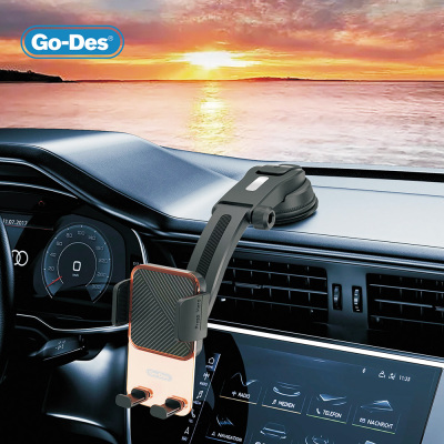 Go-Des GD-HD328 360 Degree Rotatable Vacuum Design In-Car Phone Holder - 2