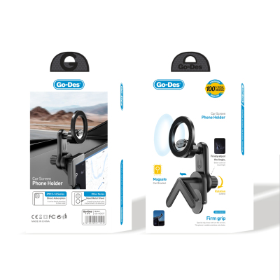 Go Des GD-HD337 360° Dönebilen Başlıklı V Köşeli Laptop - Monitör Telefon Tutucu - 4