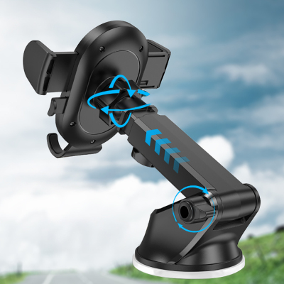 Go Des GD-HD353 360 Degree Rotating Vacuum Design Car Phone Holder - 6