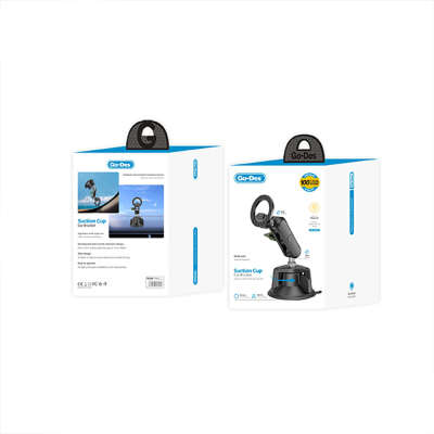 Go Des GD-HD361 360 Degree Rotating Vacuum Design Magnetic Car Phone Holder - 5
