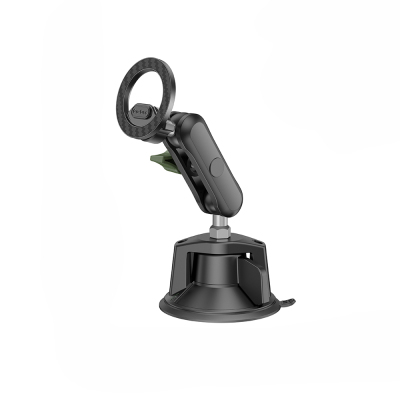 Go Des GD-HD361 360 Derece Dönebilen Vakumlu Tasarım Magnetik Araç İçi Telefon Tutucu - 1