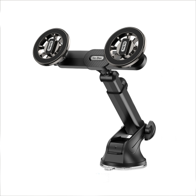 Go Des GD-HD363 360 Degree Rotating Extendable 2in1 Car Phone Holder - 2