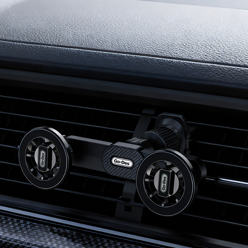Go Des GD-HD365 Havalandırma Tasarım 2in1 Magnetik Araç Telefon Tutucu - 3