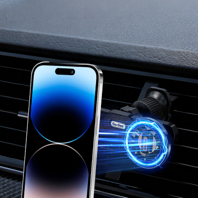 Go Des GD-HD365 Ventilation Design 2in1 Magnetic Car Phone Holder - 4