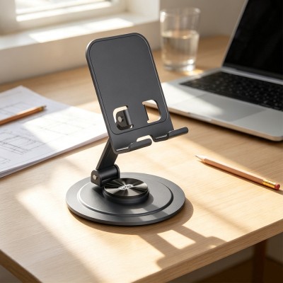 Go Des GD-HD371 Ayarlanabilir Katlanabilir 360 Derece Dönebilen Telefon ve Tablet Standı - 4