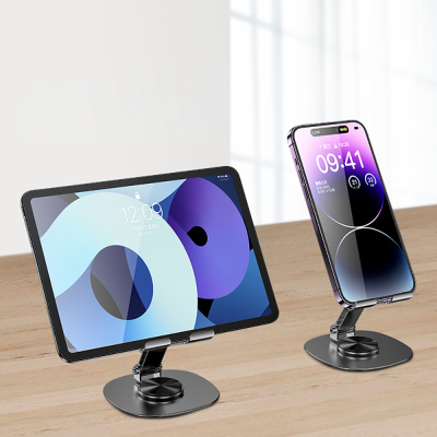 Go Des GD-HD373 Ayarlanabilir Katlanabilir 360 Derece Dönebilen Telefon ve Tablet Standı - 4