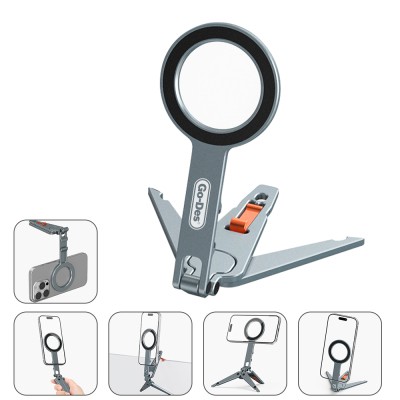 Go Des GD-HD377 270 Derece Dönebilen Çok Fonksiyonlu Magnetik Tripod - 2