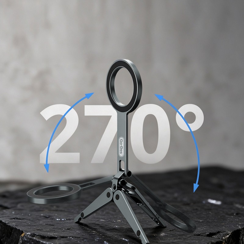 Go Des GD-HD377 270 Derece Dönebilen Çok Fonksiyonlu Magnetik Tripod - 6