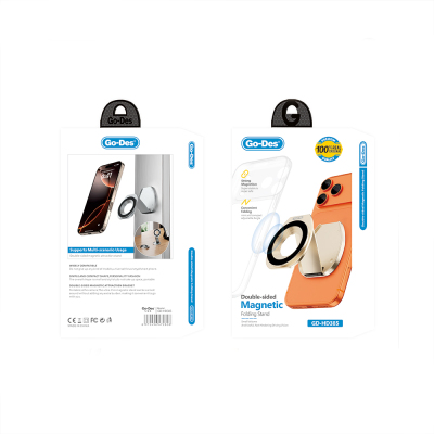 Go Des GD-HD385 Çift Taraflı Magnetik Katlanabilir Telefon Tutucu - 8