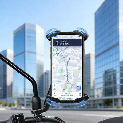 Go Des GD-HD503 360° Derece Dönebilen Ayarlanabilir Motosiklet ve Bisiklet Telefon Tutucu - 5