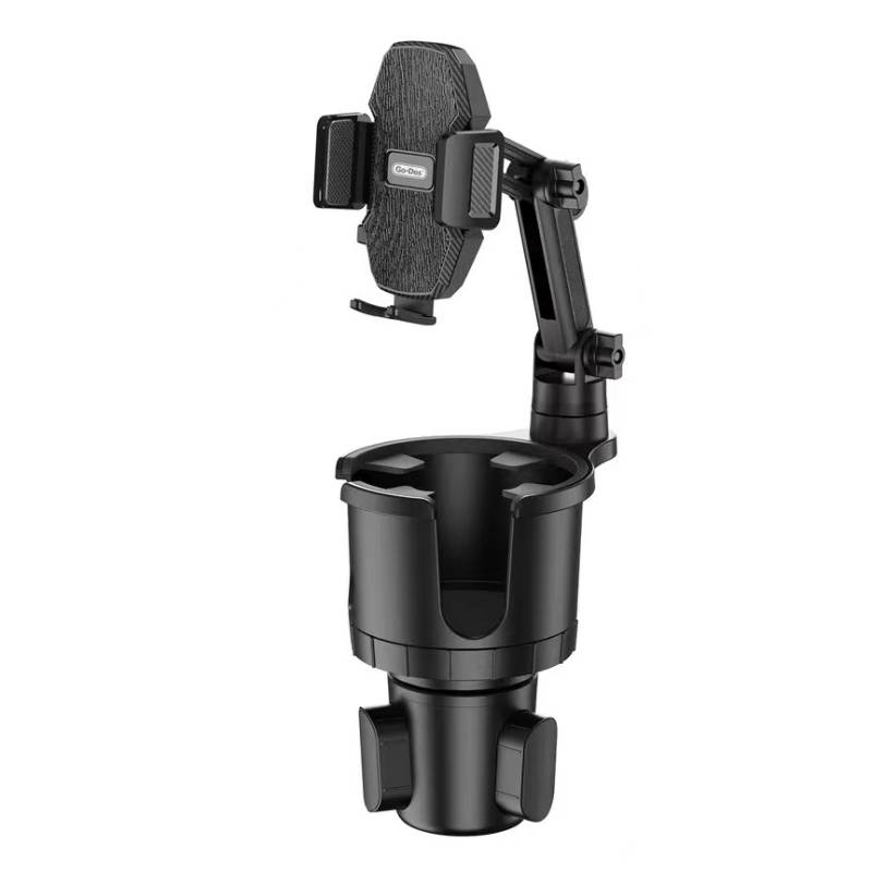 Go Des GD-HD566 360 Degree Rotatable 2 in 1 Car Phone Holder And Cup Holder - 1