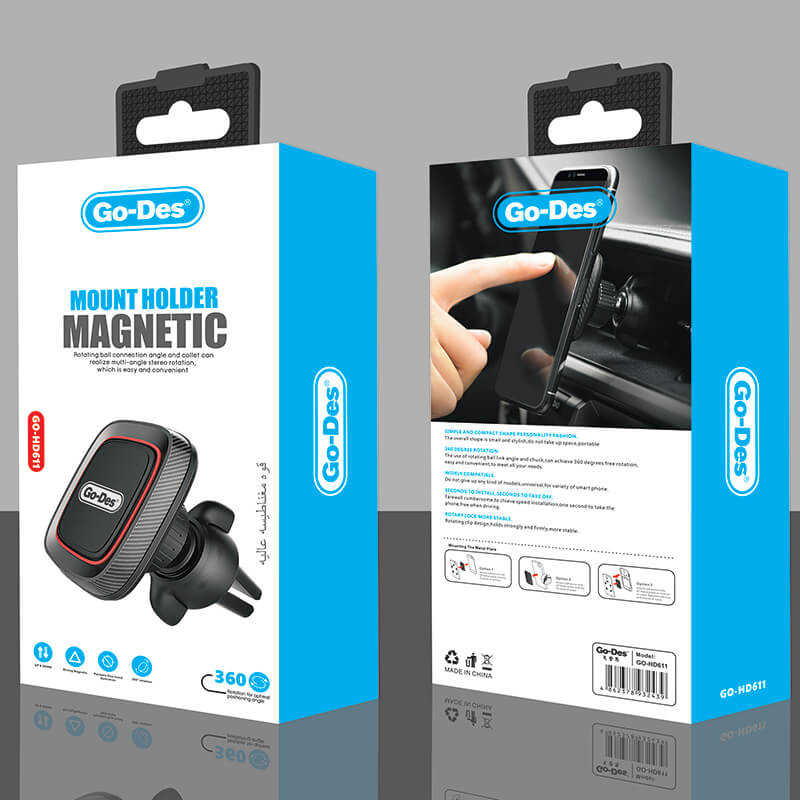 Go Des GD-HD611 Magnetic Car Holder - 2