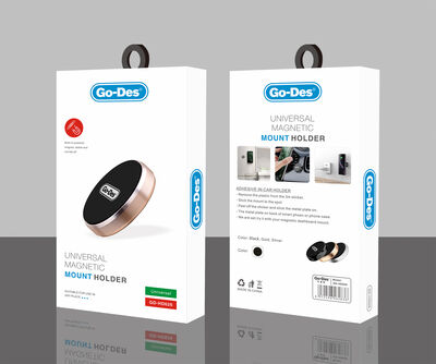 Go Des GD-HD626 Car Magnetic Phone Holder Adhesive Design - 2