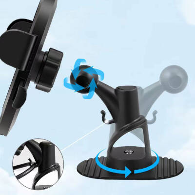 Go Des GD-HD642 360° Rotatable Suction Cup Design Car Phone Holder - 3