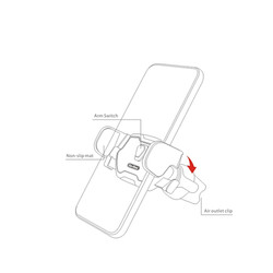 Go Des GD-HD655 Car Holder - 2