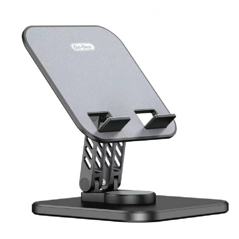 Go Des GD-HD776 Portable Foldable 360 ​​Rotatable Metal Phone and Tablet Stand - 3