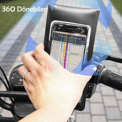 Go Des GD-HD907 Su Geçirmez Tasarımlı Bisiklet ve Motosiklet Telefon Tutucu - 6