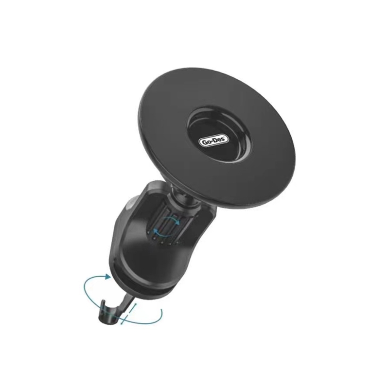 Go Des GD-HD909 Super Magnetic 360 Degree Swivel Head Phone Holder Ventilation Design - 1