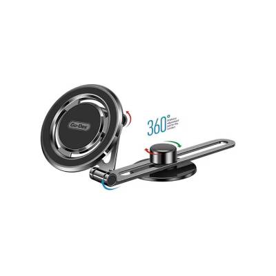 Go Des GD-HD912 Magnetic 360 Degree Rotating Flat Floor Car Phone Holder - 1
