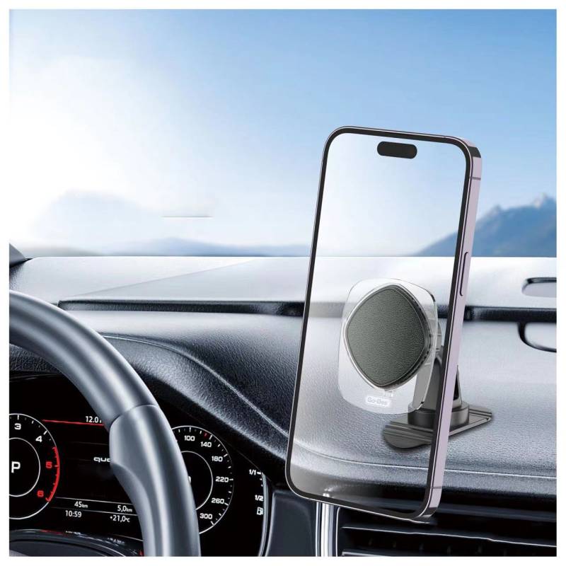 Go Des GD-HD935 360 Degree Rotating Magnetic Flat Floor Car Phone Holder - 2