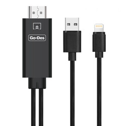 Go Des GD-HM806 Lightning To HDMI Cable - 1