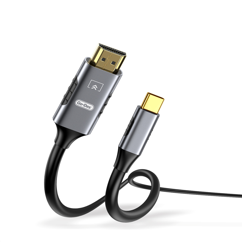 Go Des GD-HM813 Type-C to HDTV Cable 1.8M - 1