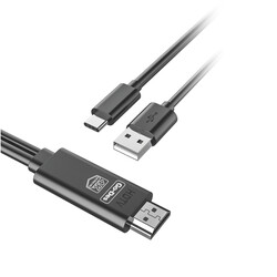 Go Des GD-HM817 2 in 1 4K UHD HDMI Cable - 1