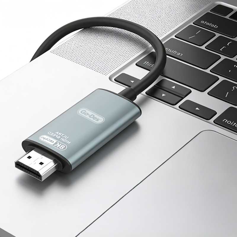 Go Des GD-HM832 8K Görüntü Kalitesi Type-C to HDMI Kablo 1.8M - 6